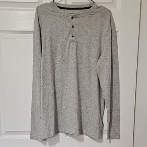 Kenneth Cole Gray Long Sleeve Tees
